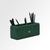 Pen/Pencil Holder | Faux Leather | Rectangular Large | Moderno | Olive Green