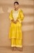 Yellow A Line Kurta