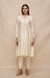 Off White A Line Kurta