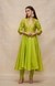 Lime Green Churidar