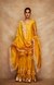 Mustard Chanderi Silk Gota Dupatta