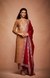 Maroon Tribal Mirror Dupatta