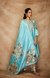 Blue Chanderi Silk Gota Dupatta