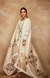 Off White Chanderi Silk Gota Dupatta