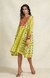 Green Sequins Gathered Kurta