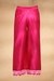 Pink Applique Straight Pants