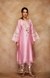 Pink Chanderi Silk Gota Memoni