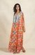 Red Sequins Kaftan