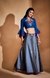 Blue Lapel Blouse