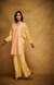 Pink & Yellow Straight Pants