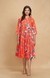 Red Pleated Tunic