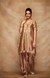 Antique Gold Chanderi Silk Gota Salwar