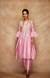 Pink Chanderi Silk Gota Kurta