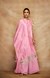 Pink Chanderi Silk Gota Stole