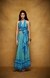 Green & Blue Ruffle Bordered Skirt