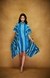 Green & Blue Tie Up Tunic