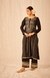 Black A Line Kurta
