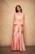 Pink Rose Gota Short Overlay
