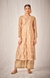 Antique Gold A Line Kurta
