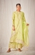 Pista Green A Line Kurta