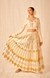 Offwhite Heavy Gota Skirt
