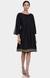 Black Knife Pleated Dress