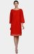 Red Knife Pleated Dress