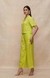 Green Linen Pants