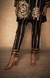 Black Rose Gota Pencil Pants