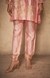 Pink Rose Gota Pencil Pants
