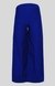 Blue Palazzo Pants with Pleated Hems