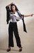 Monochrome Abstract Top