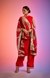 Red Sequins Stole