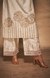 Off White Rose Gota Straight Pants