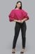 Pink Barcode Blouson