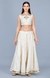 Barfi Off White Crop Top
