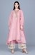 Barfi Pink Circular Tunic