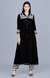 Black Front Open Coat