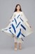 Royal Blue Rays 12 Paneled Dress