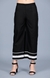 Black Rick Rack Pants