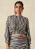 Monochrome Bluzon Top