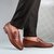 The Lois Ruosh Men Tan Handwoven Occasion Slip-On