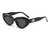 AUGEN Modern Cat Eye Plastic Women Sunglasses UV 400 Protected Medium Size (203-C1)