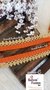 Bright Orange Leafy Designer Trim
