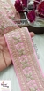 Exquisite Pearl   Baby Pink  Embroidered Lace