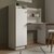 Vision 1 Door Office Table | Study Table - Frosty White
