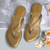 Women Flat Casual Slip-on In TPR sole