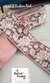Springtime Serenade  Brown Embroidered Trim 46137