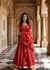 Red Gota Lehenga