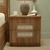 Sakura Rattan Bedside Table - Leon Teak Finish